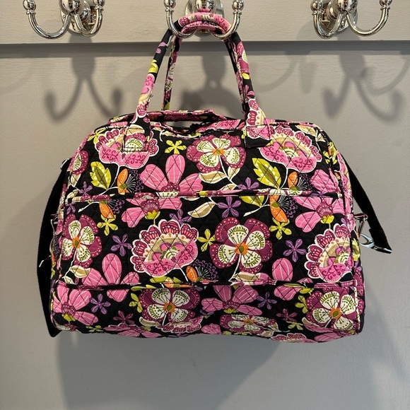 Vera Bradley Pirouette Pink Travel Bag and Pill Case - Picture 5 of 14